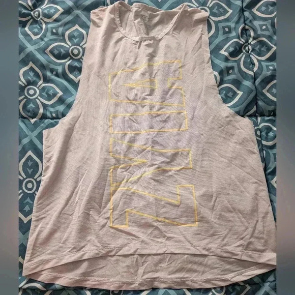 Zyia Active White Mesh Tank M - Picture 1 of 3